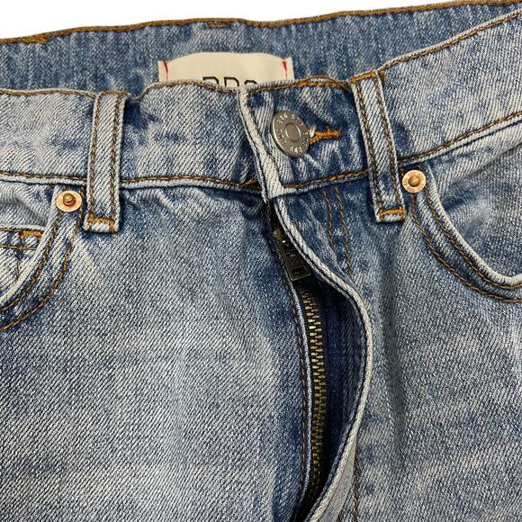BDG Cowboy Jean Distressed Denim Size 27 Urban Outfitters Hi Waist Straight - Picture 5 of 11